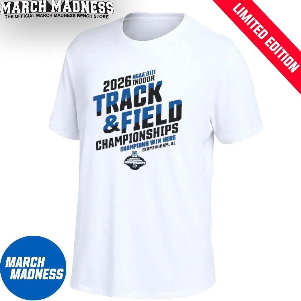 Official Champions Win Here NCAA DIII Indoor Track &amp; Field Final Shirt