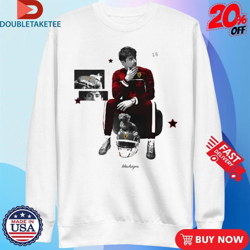 Official Charles Leclerc 16 Helmet Lilisdsigns Shirts