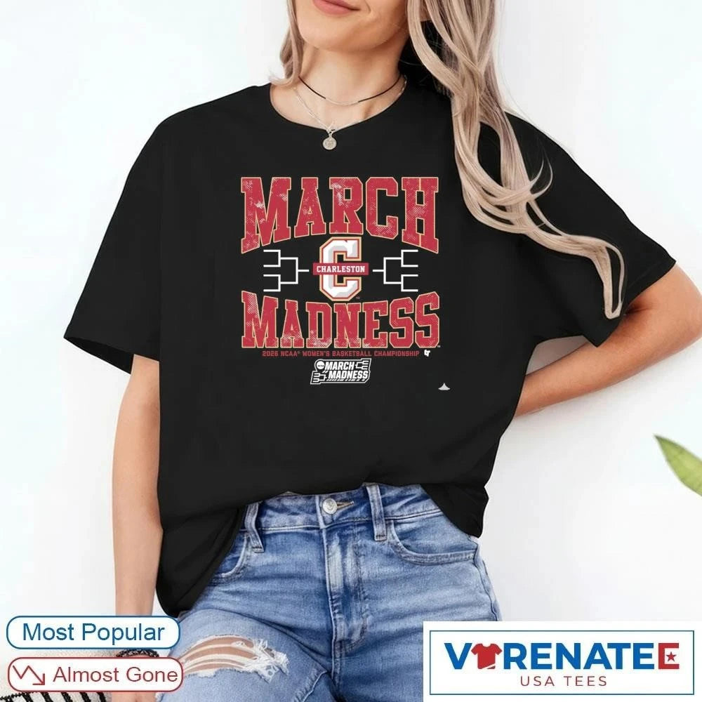 Official Charleston Cougars WBB 2026 NCAA Women’s Basketball Championship March Madness T-Shirt