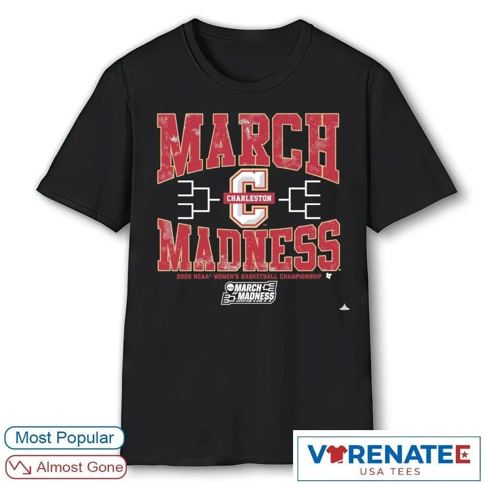Official Charleston Cougars WBB 2026 NCAA Women’s Basketball Championship March Madness T-Shirt