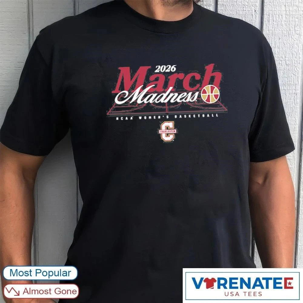 Official Charleston NCAA Women’s Basketball Sophia Tougas March Madness 2026 T-Shirt