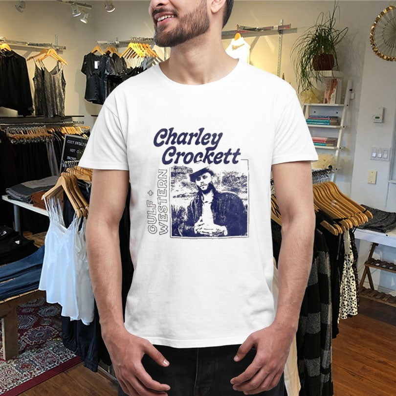 Official Charley Crockett Gulf &amp; Western Photo Shirts