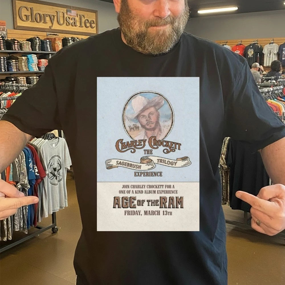 Official Charley Crockett Tour San Benito TX On Mar 13 2026 Poster Shirt