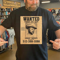 Official Charley Crockett Wanted Fastest Gun Alive Poster Shirt