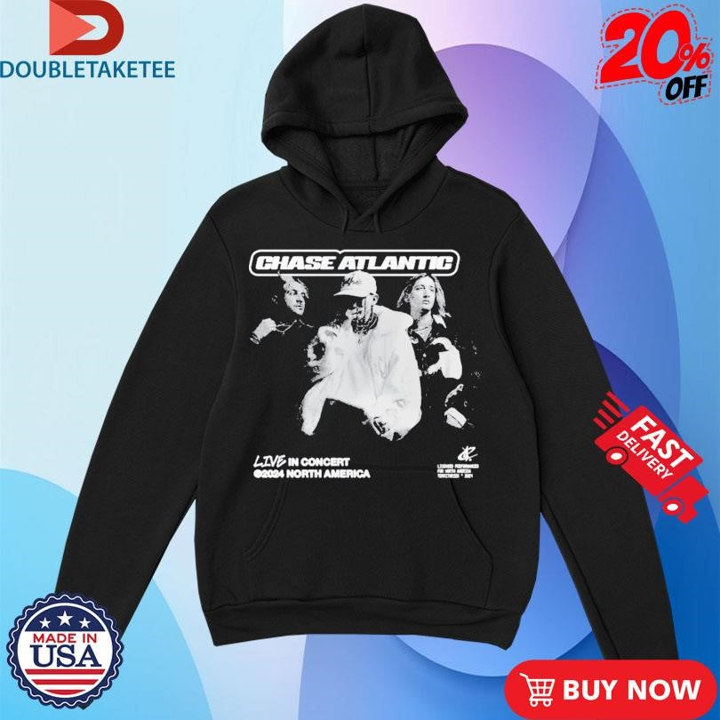 Official Chase Atlantic Live In Concert 2024 North America Shirts