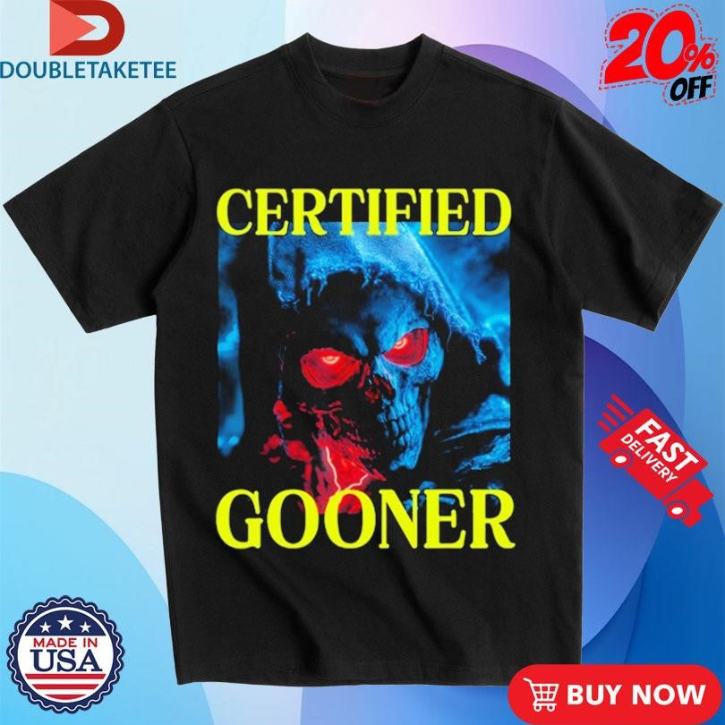 Official Chase Hooper Certified Gooner Shirts