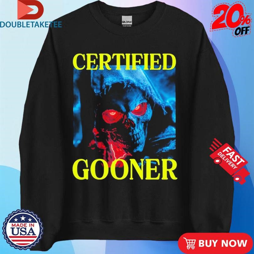 Official Chase Hooper Certified Gooner Shirts