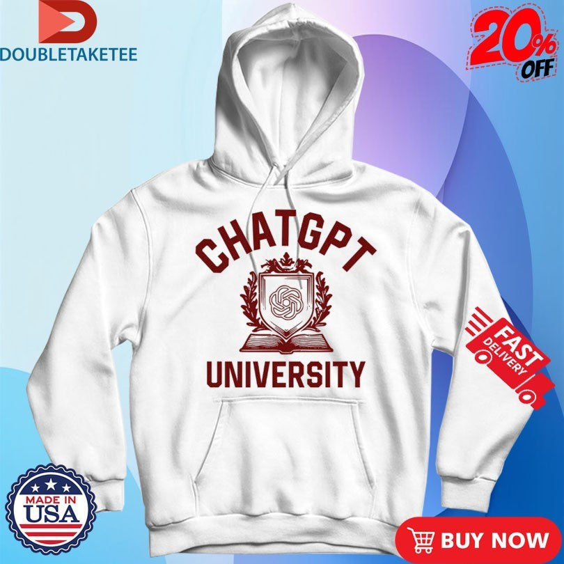 Official ChatGPT University T-Shirtss