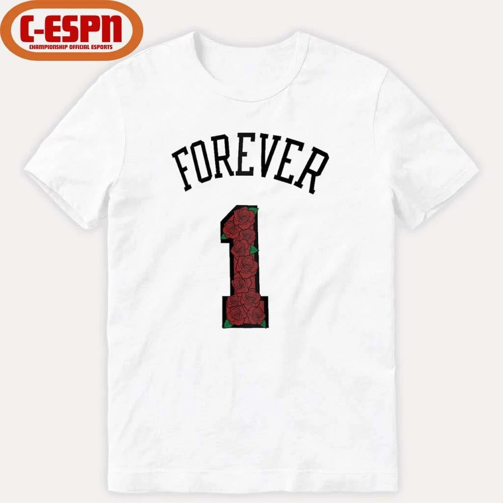 Official Chicago Bulls Derrick Rose Forever 1 T-Shirt