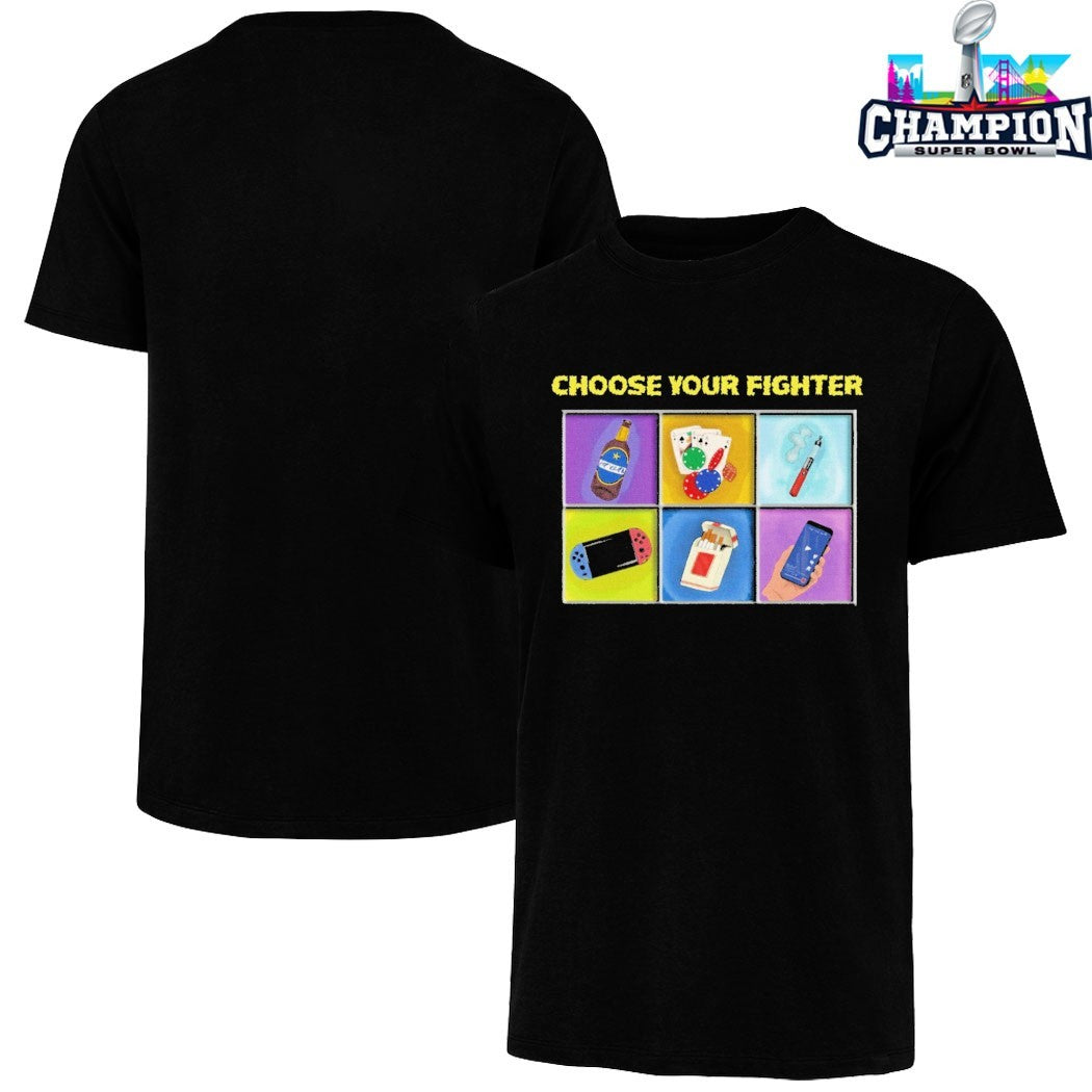 Official Choose Your Fighter T-shirts