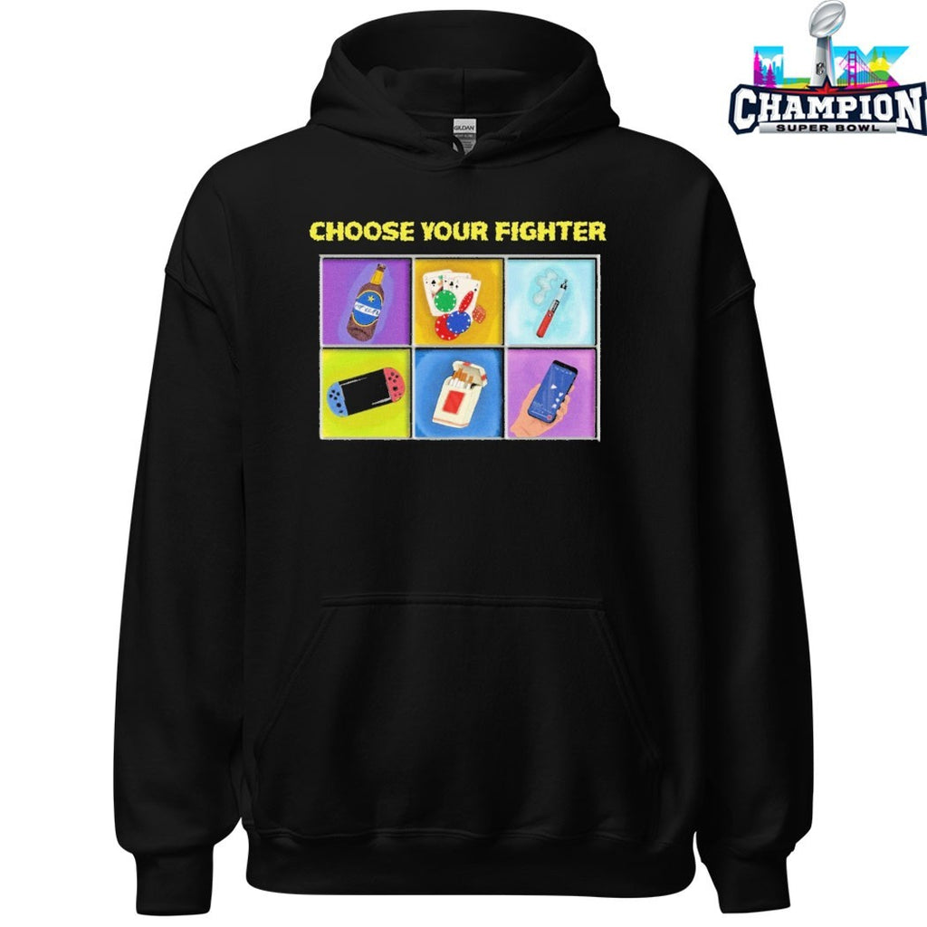 Official Choose Your Fighter T-shirts