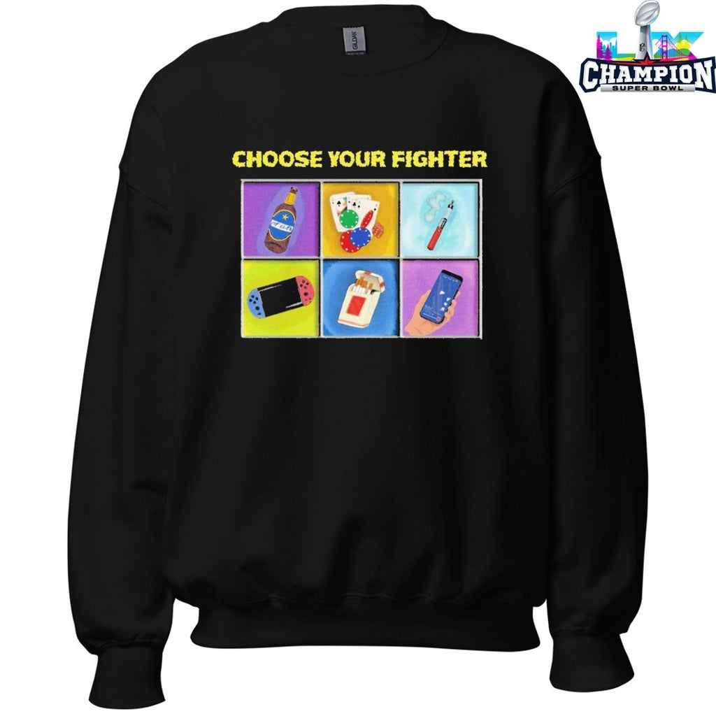 Official Choose Your Fighter T-shirts