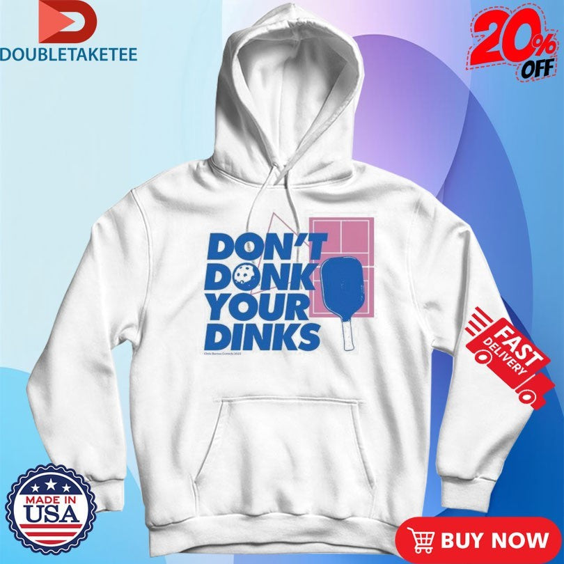 Official Chris Barnes Don’t Donk Your Dinks Pickleball Shirts