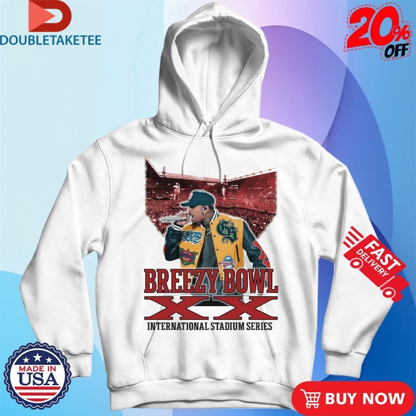Official Chris Brown Live From Breezy Bowl International Stadium Series Shirts