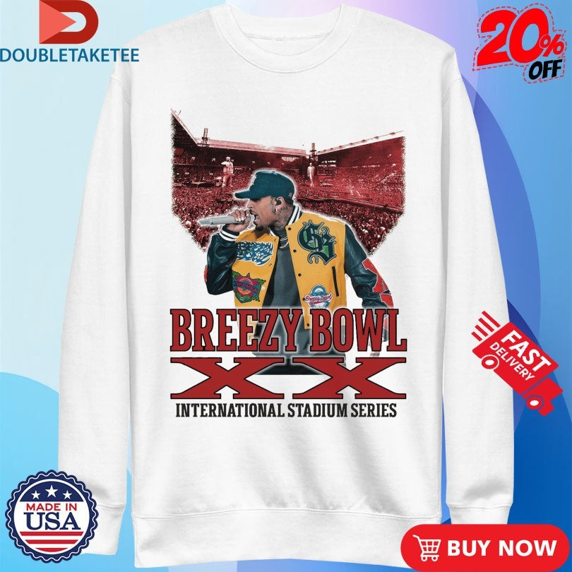 Official Chris Brown Live From Breezy Bowl International Stadium Series Shirts