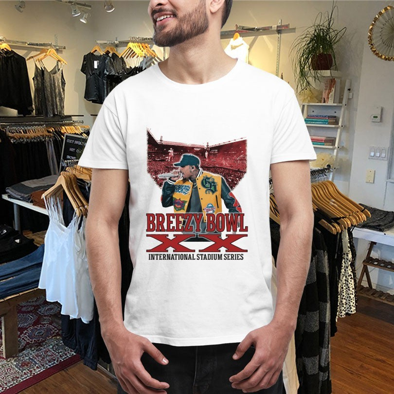 Official Chris Brown Live From Breezy Bowl International Stadium Series Shirts