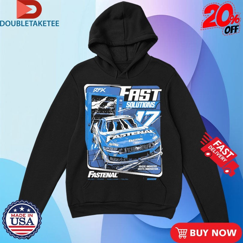 Official Chris Buescher Fast Solutions Fastenal Where Industry Meets Innovation RFK Shirts