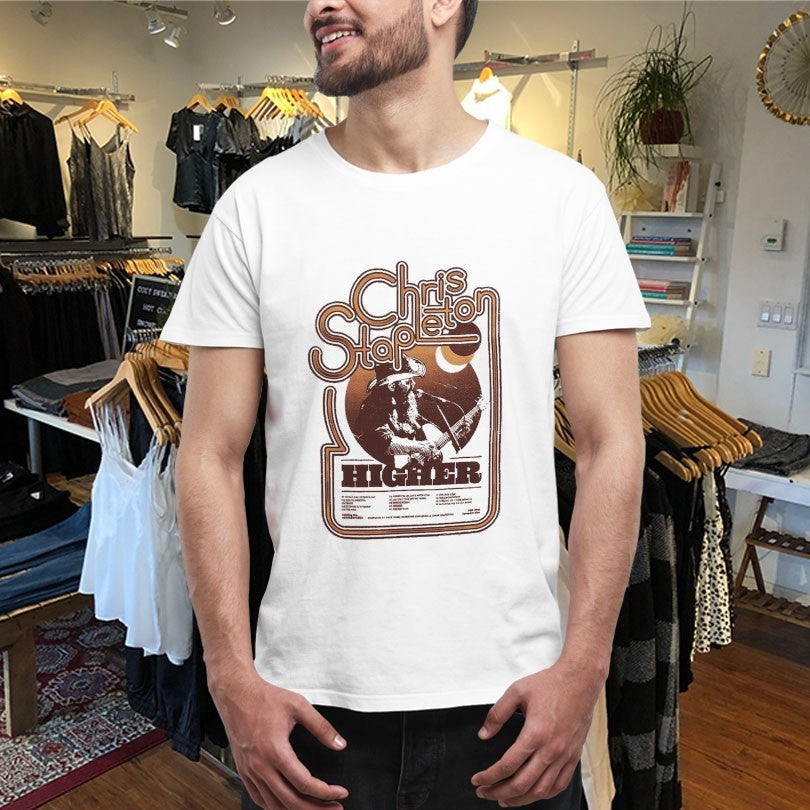 Official Chris Stapleton Higher Tracklist Shirts