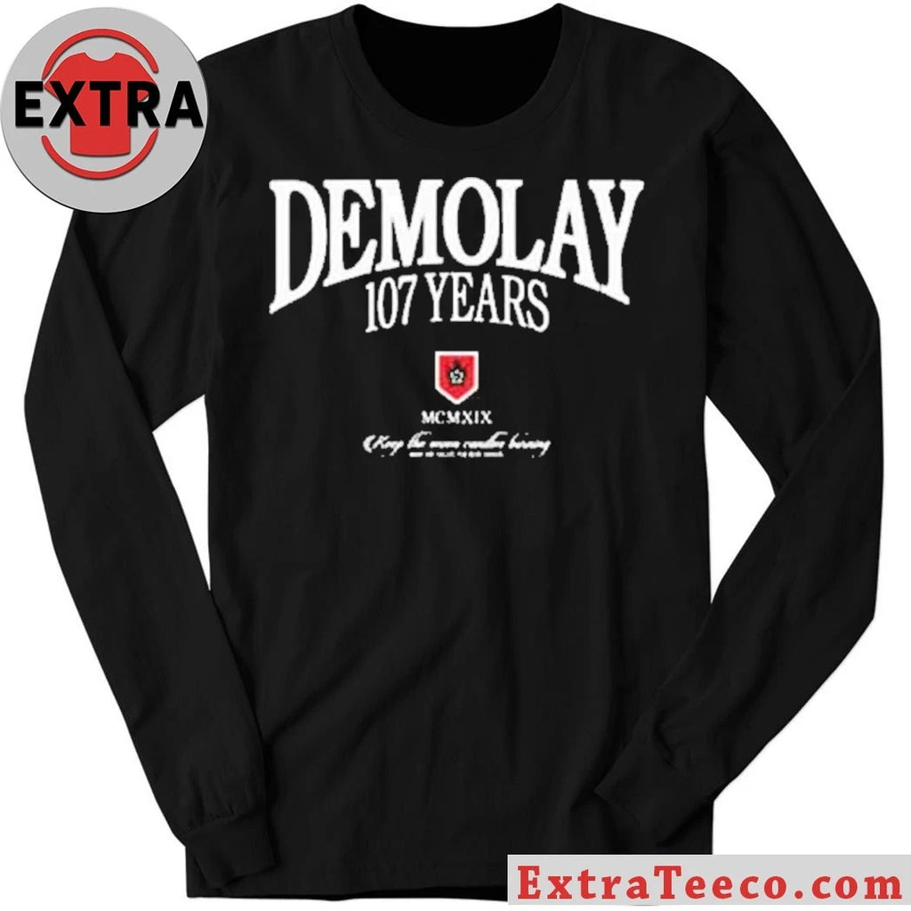 Official Chrome Hearts DeMolay International 107 Years Heritage T-shirt
