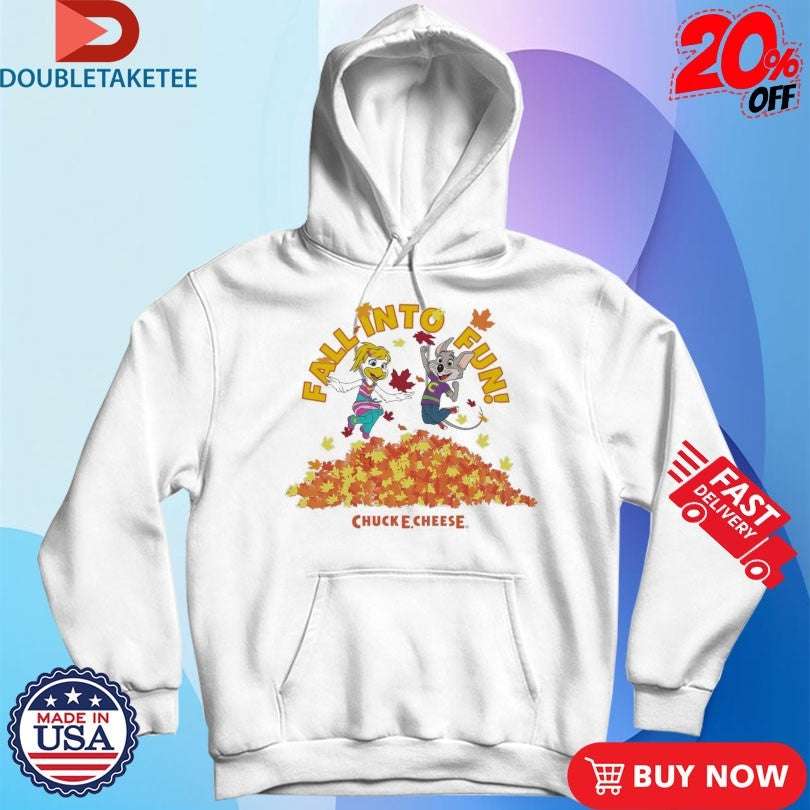 Official Chuck E Cheese Fall Into Fun Shirts