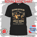 Official Chuck Norris Legends Never Die 1940 2026 Memorial Tribute Shirt