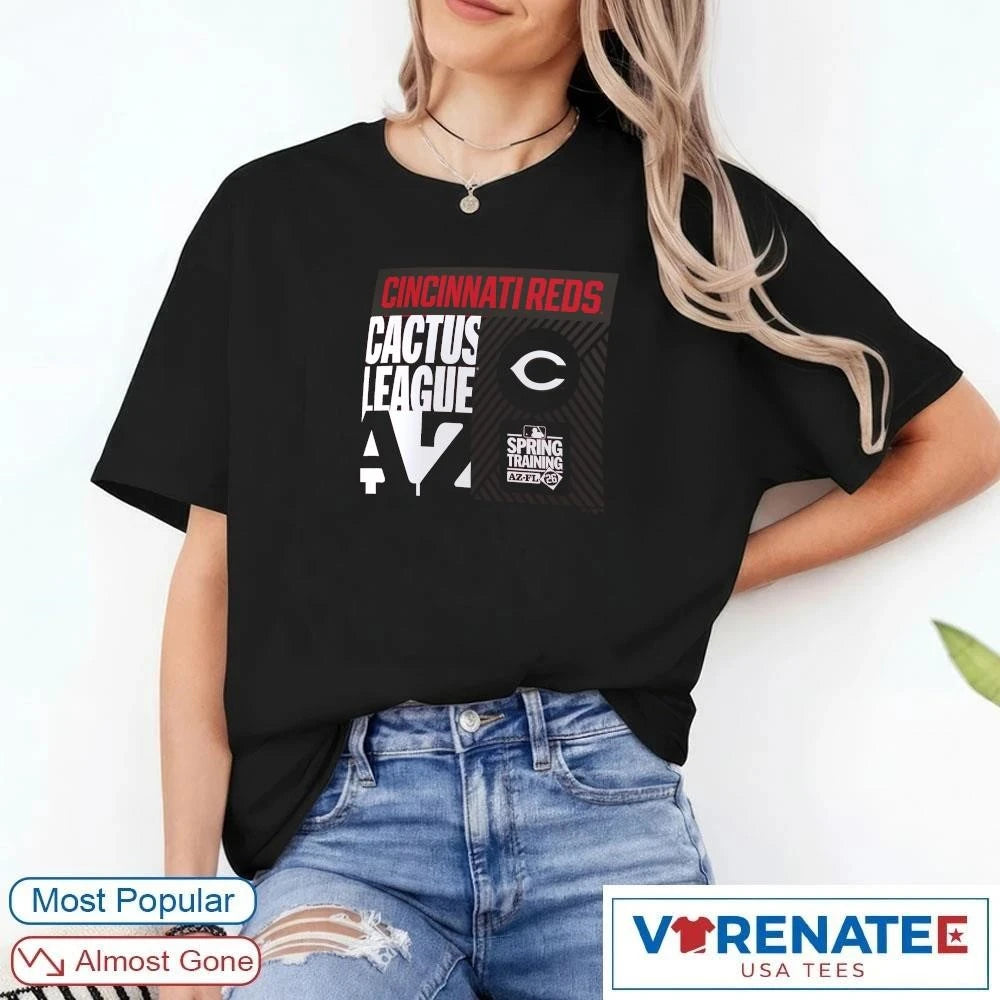 Official Cincinnati Reds 2026 Cactus League Spring Training True Icon T-Shirt