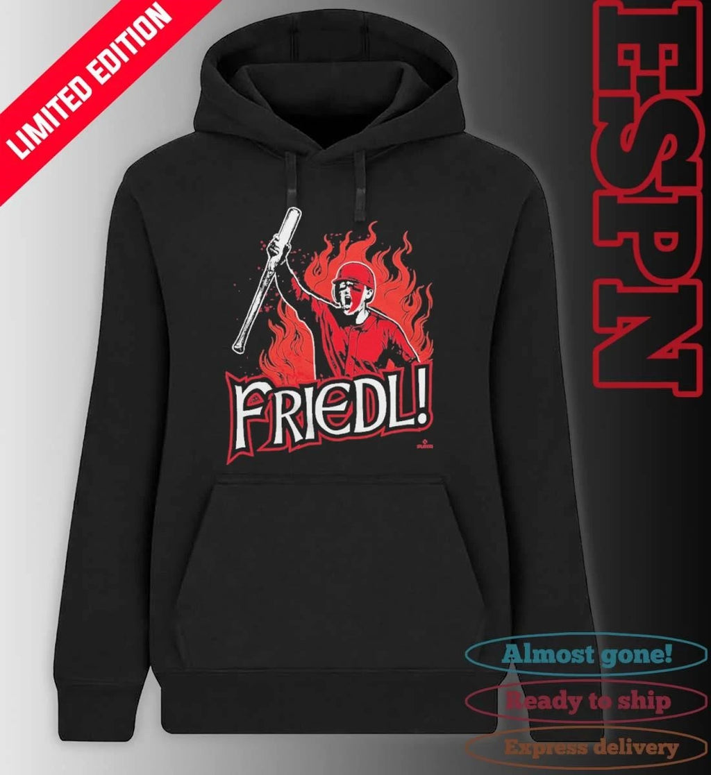 Official Cincinnati Reds TJ Friedl! Battle Cry Shirt