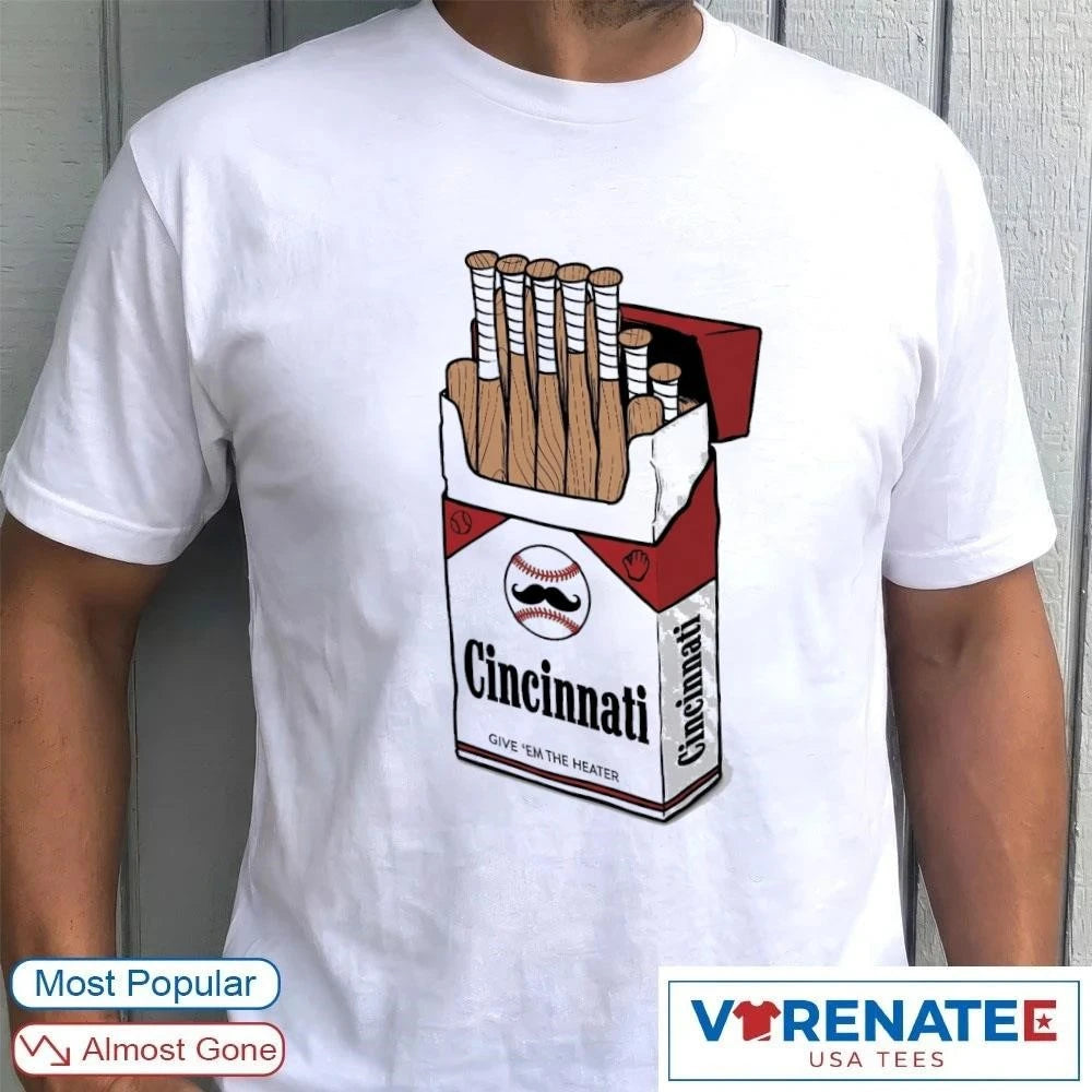 Official Cincy Smokes Give ’em the Heater T-Shirt