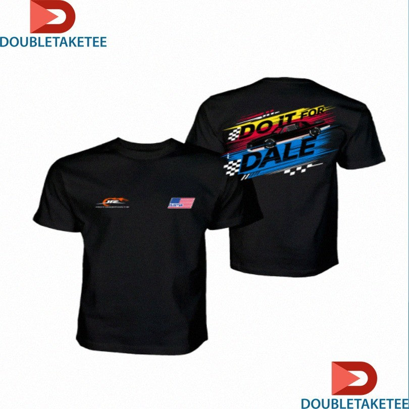 Official Cleetus McFarland  Do It For Dale American Flag JR Motorsports Shirts