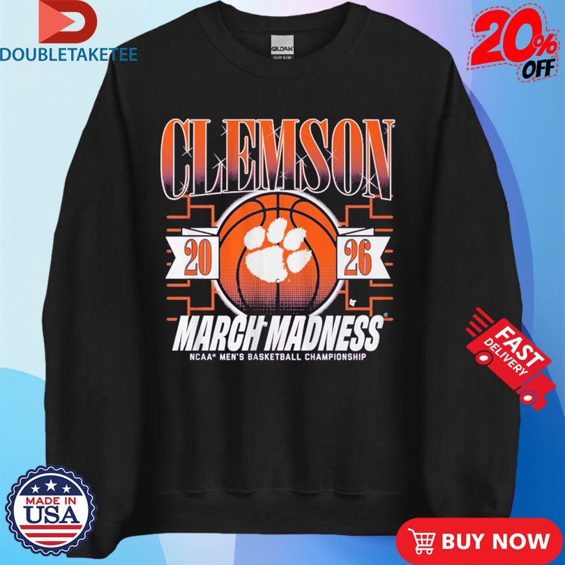 Official Clemson Tigers NCAA Men’s Basketball Champions 2026 March Madness Shirts
