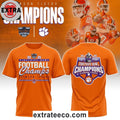 Official Clemson Tigers Pinstripe Bowl Champions 2025 Logo Shirt