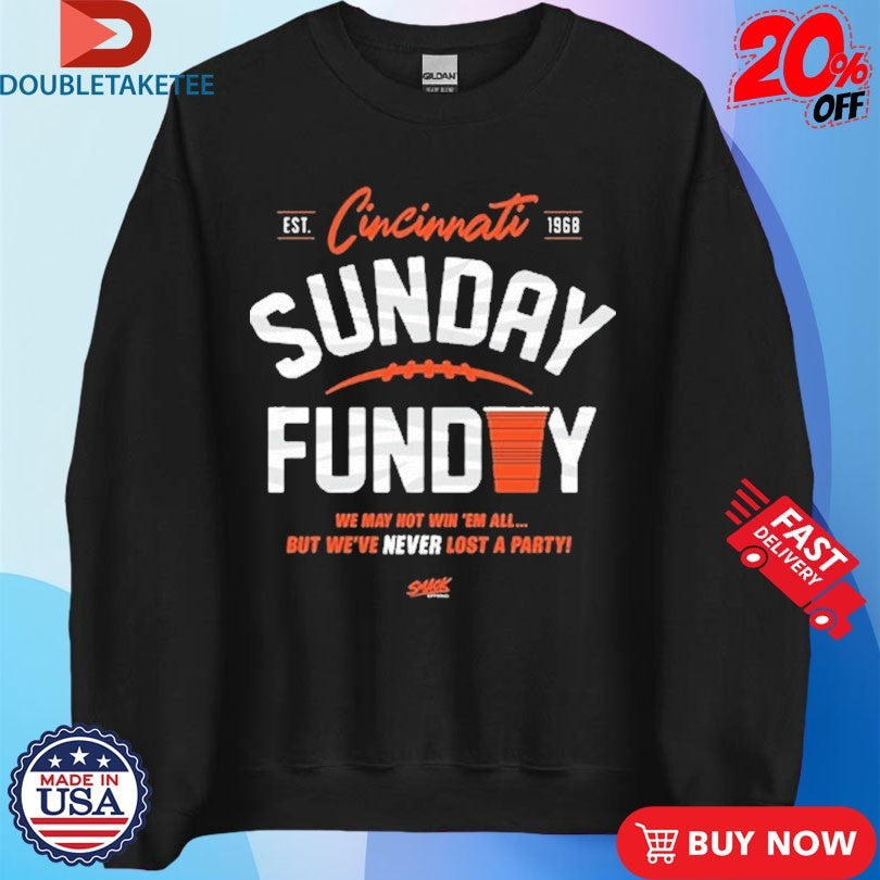 Official Cleveland Browns Never Lost A Party Sunday We May Not Win ‘Em All But We’ve Never Lost A Party Est 1968 Shirts