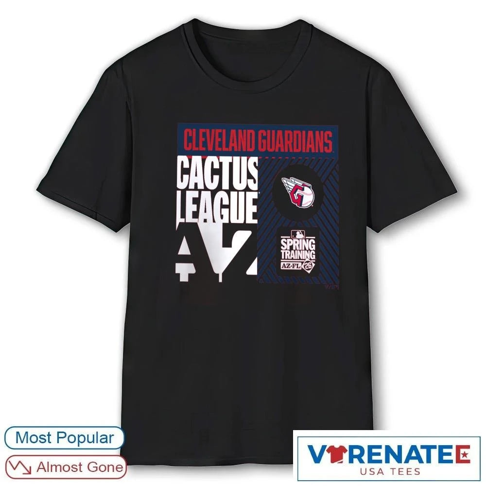 Official Cleveland Guardians 2026 Cactus League Spring Training True Icon T-Shirt