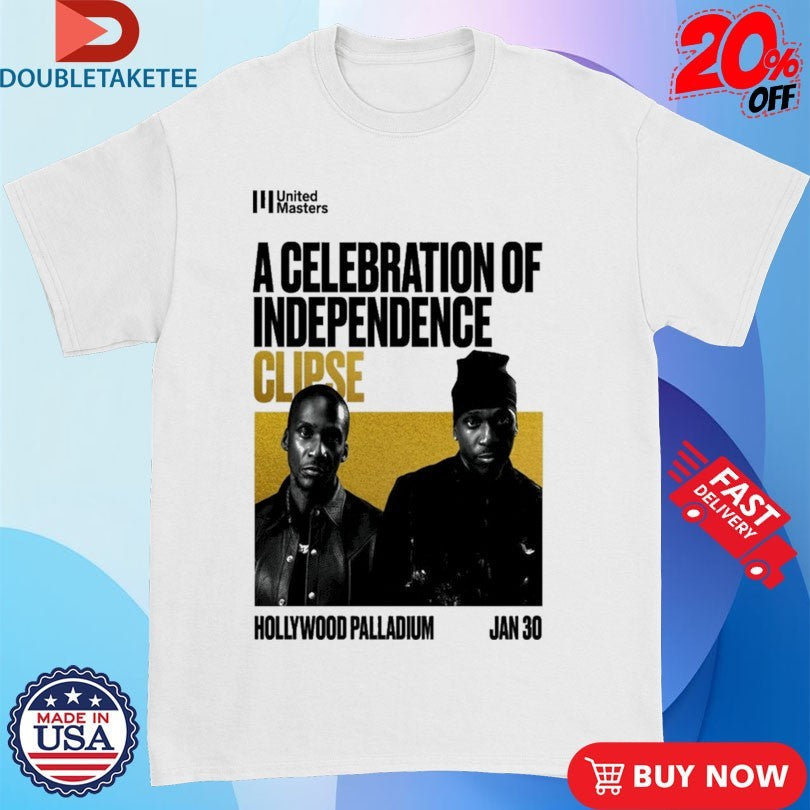 Official Clipse January 30 2026 Hollywood Palladium Shirts