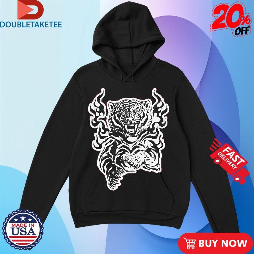 Official Cobra Kai Udar Tigra Dojo Flames Shirts