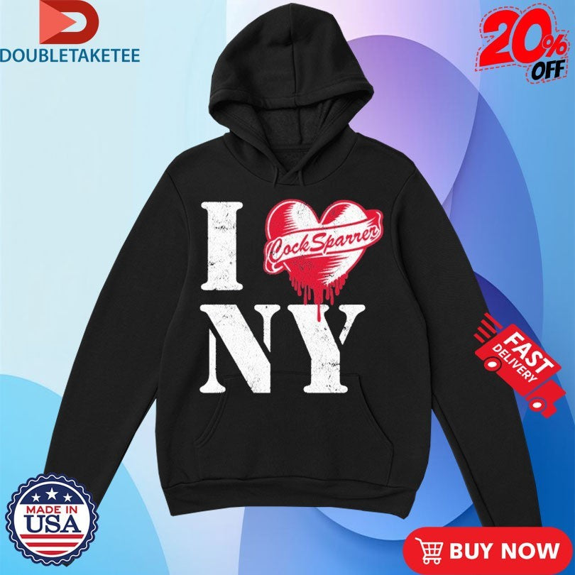 Official Cock Sparrer I Love NY Tour 2026 In New York Shirts