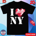 Official Cock Sparrer I Love NY Tour 2026 In New York Shirts