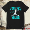 Cole Young Forever Young Seattle Mariners MLB Signature t-shirt