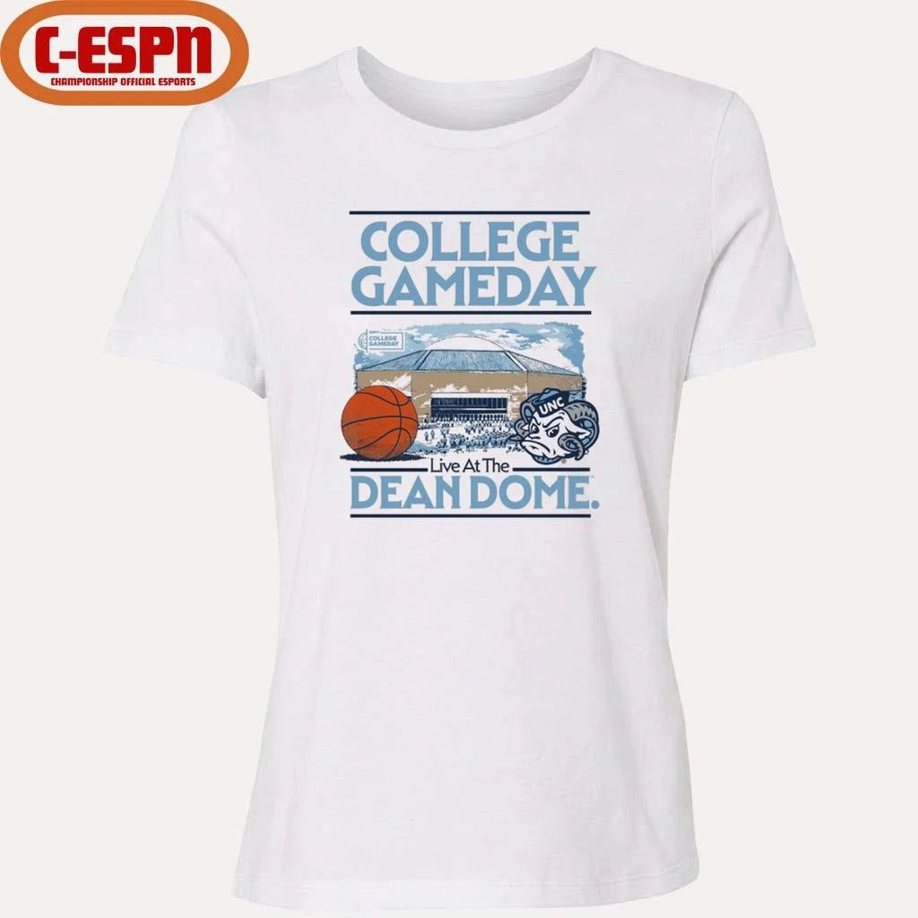 Official College GameDay UNC Basketball Dean Dome Shirt