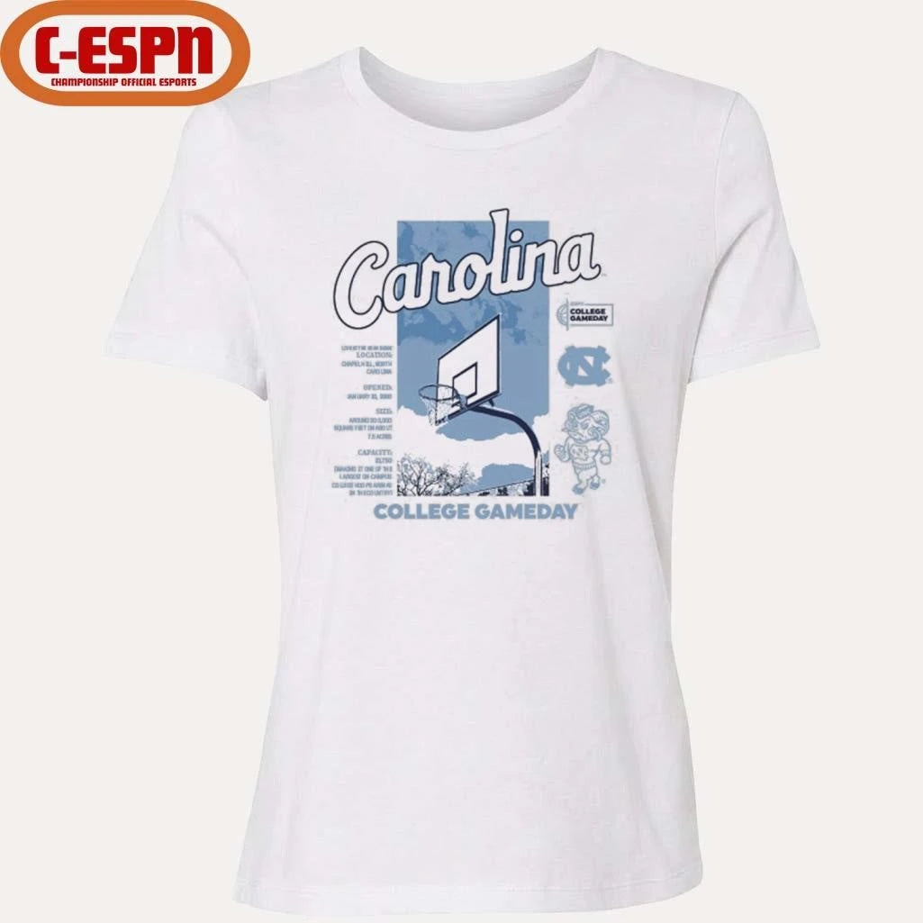 Official College GameDay UNC Basketball Goal Shirt