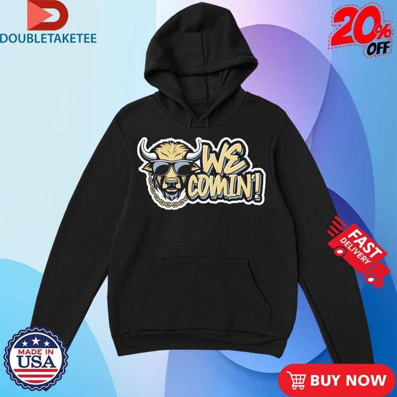 Official Colorado Buffaloes We Comin’ Shirts