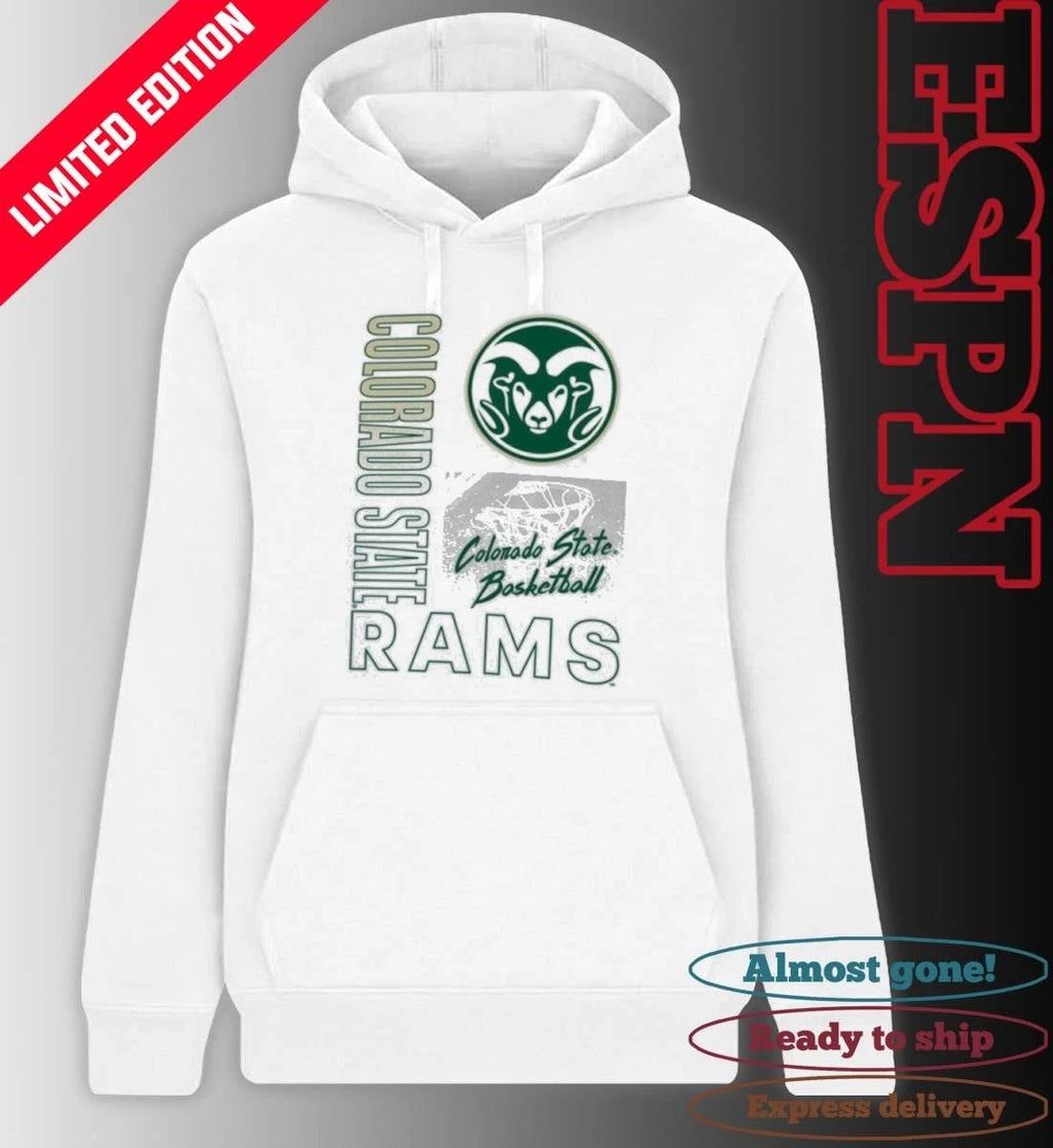 Official Colorado State Rams Basketball NCAA Bench T-Shirt
