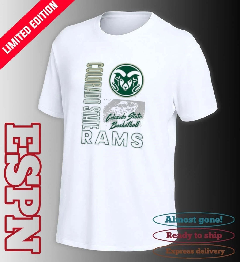 Official Colorado State Rams Basketball NCAA Bench T-Shirt
