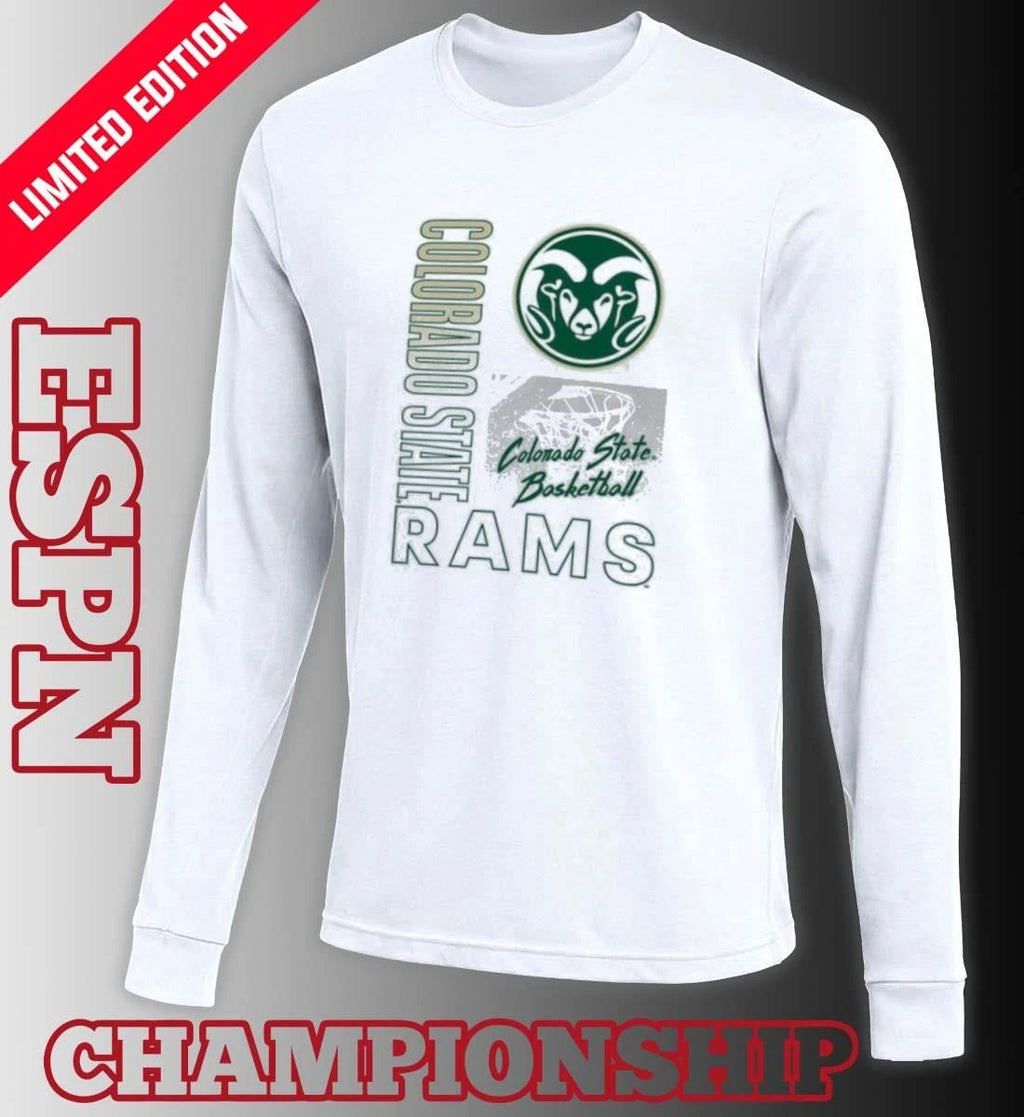 Official Colorado State Rams Basketball NCAA Bench T-Shirt