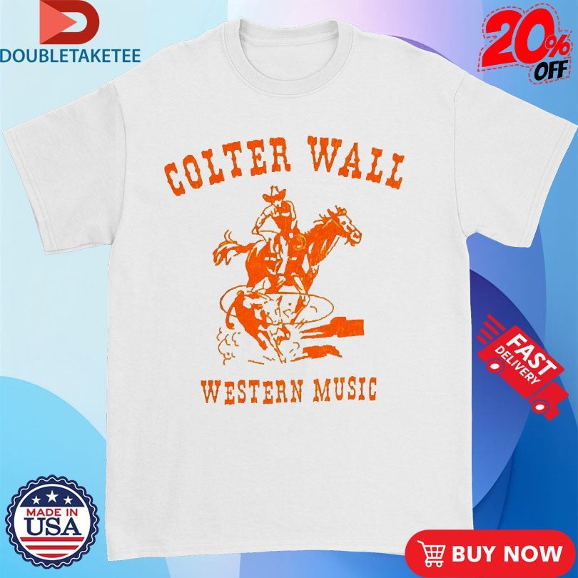 Official Colter Wall Western Music Cowboy Shirts