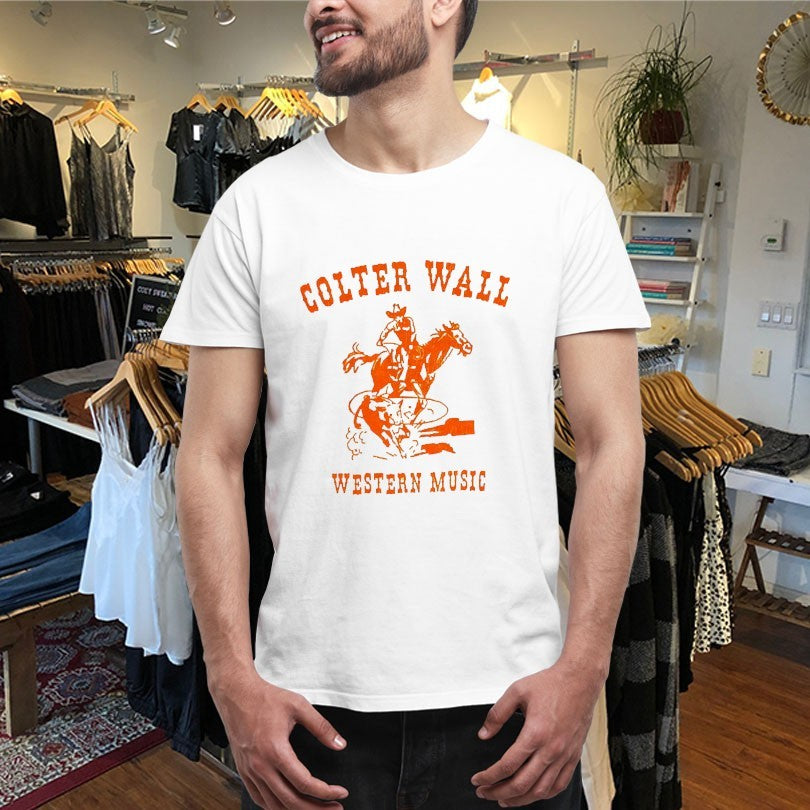 Official Colter Wall Western Music Cowboy Shirts