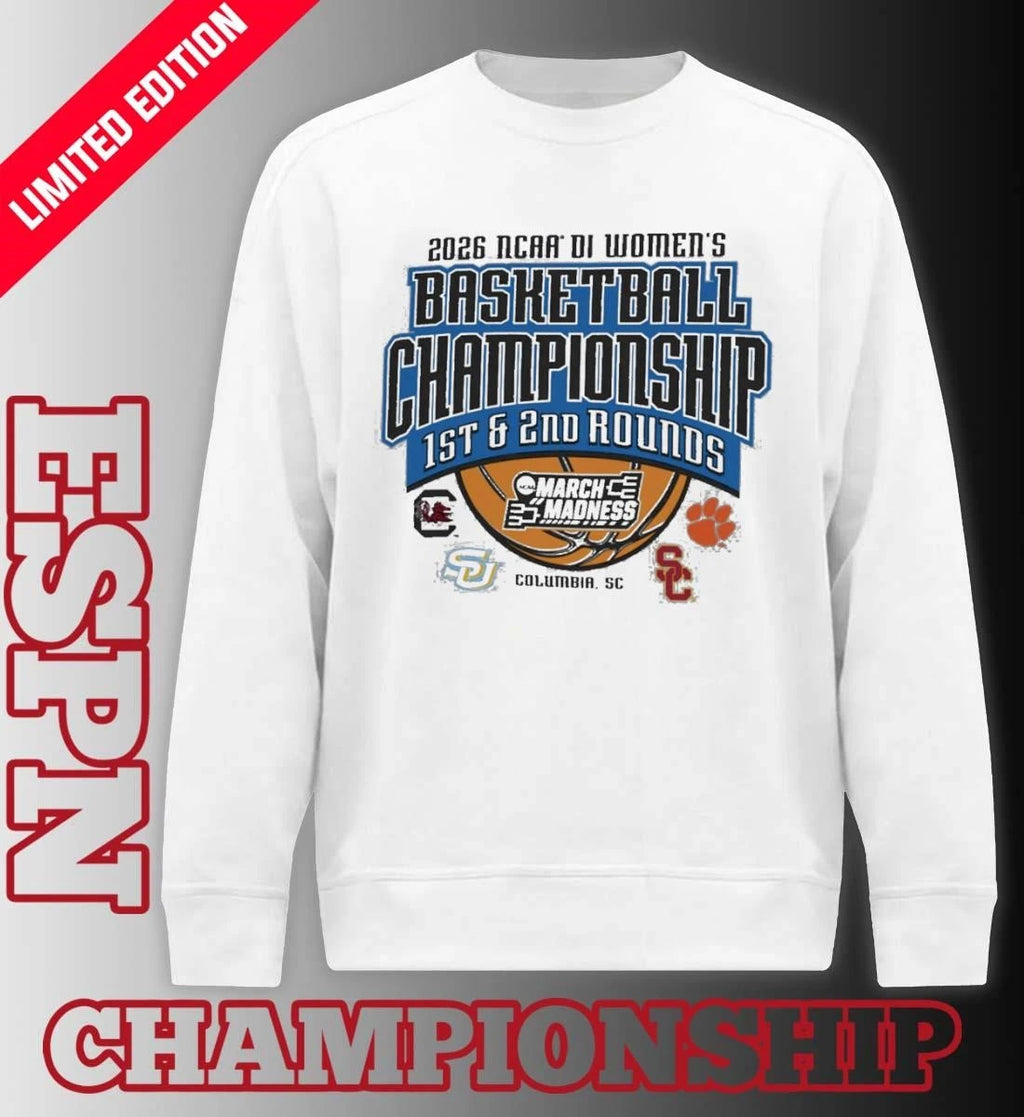 Official Columbia, SC Regional 2026 NCAA DI Women’s Basketball Championship Shirt