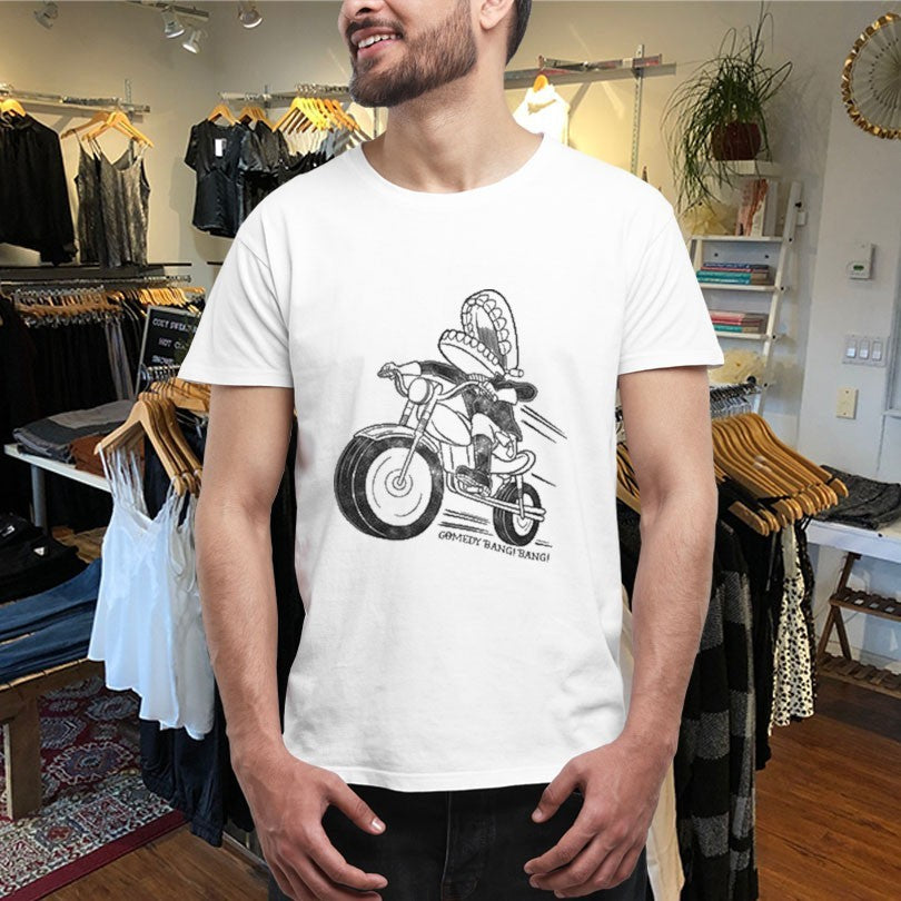 Official Comedy Bang Bang Motormouth Motor Shirts