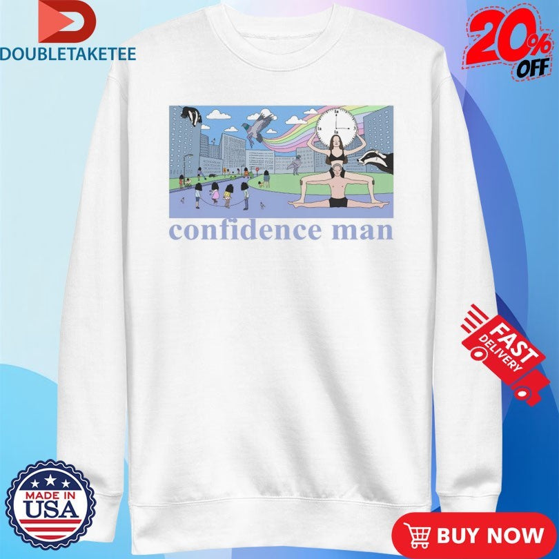 Official Confidence Man 3AM LA LA LA Chris Album Shirts