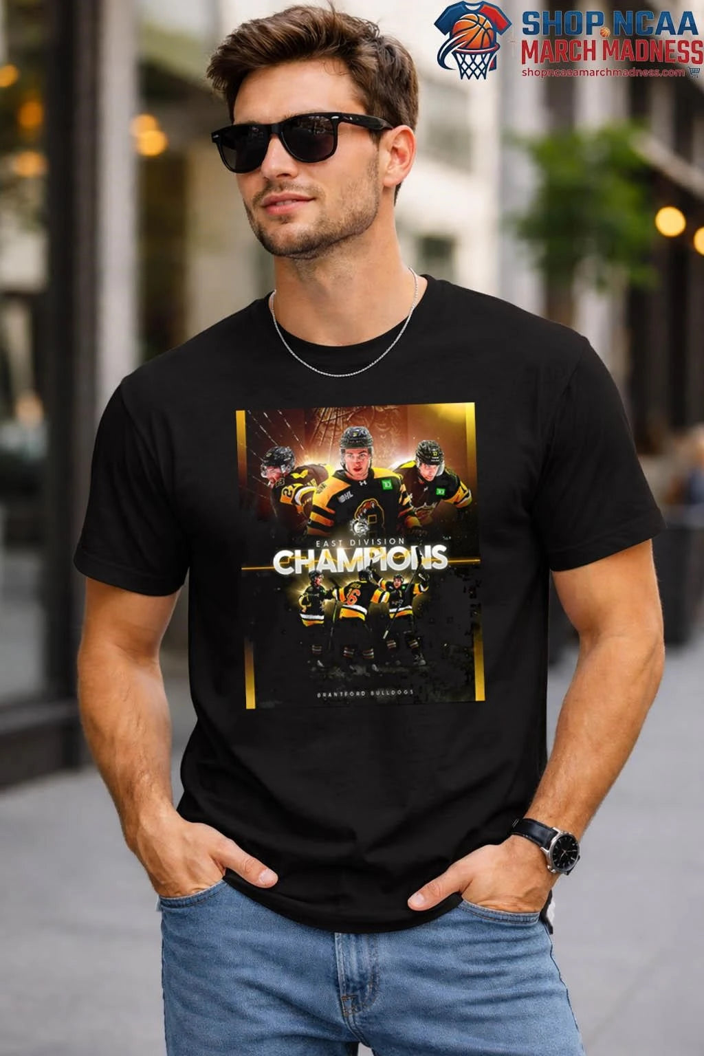 Official Congrats Brantford Bulldogs Champions East Division Champions 2026 T Shirt